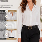 🌸 Camicetta in raso a maniche lunghe – Tessuto leggero, taglio femminile e look raffinato – Ideale per le giornate calde e le serate eleganti