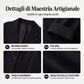 Blazer casual da donna con polsini a contrasto