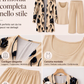 💎 Offerta esclusiva ✨ Set elegante da 3 pezzi stampato da donna – Stampa raffinata e vestibilità perfetta e confortevole 🌸