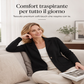 Cardigan in maglia con colletto a revers da donna