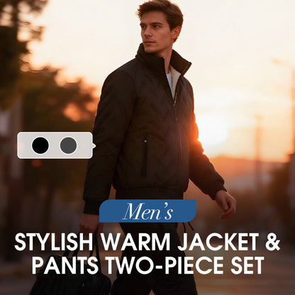 ⏰  Sconto del 50% di cambio stagione – qualità a metà prezzo! ✨❄️ Completo giacca e pantaloni caldi ed eleganti da uomo