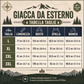 Giacca a guscio invernale antivento