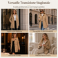 ⏰ Ultimo Giorno di Saldi – SCONTO 50% ✨Cappotto slim da donna elegante con bottoni singoli