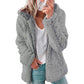 🚨 Notizia dell'ultima ora: lo sconto del 50% scade stanotte! Giacca da donna con cappuccio e cerniera, realizzata in morbido tessuto felpato