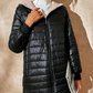 🔥SCONTO DEL 50%! 👚Cappotto invernale da donna trapuntato con cappuccio e cerniera, caldo
