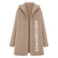 🔥SCONTO DEL 50%! 👚Cardigan lavorato a maglia lungo con cappuccio da donna