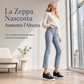 ⏰ Ultimo Giorno di Saldi – SCONTO 50% ✨Scarpe da donna in pelle morbida slip-on con rialzo invisibile, suola piatta antiscivolo