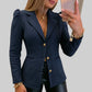 🔥SCONTO DEL 50%! 👚Blazer chic sagomato da donna