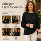 ⏰ Ultimo Giorno di Saldi – SCONTO 50% ✨Maglione oversize femminile a coste in maglia