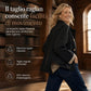 Cappotto da donna autunnale invernale casual a maniche lunghe con chiusura monopetto