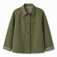 Cappotto da donna autunnale invernale casual a maniche lunghe con chiusura monopetto