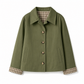 Cappotto da donna autunnale invernale casual a maniche lunghe con chiusura monopetto