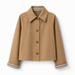 Cappotto da donna autunnale invernale casual a maniche lunghe con chiusura monopetto
