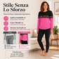 🔥SCONTO DEL 50%! 👚Set casual da donna in due pezzi con stampa leopardata