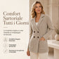 ⏰  Sconto del 50% di cambio stagione – qualità a metà prezzo! ✨Cardigan in maglia a coste da donna, doppiopetto, con tasche e bavero a punta