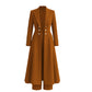 ⏰  Sconto del 50% di cambio stagione – qualità a metà prezzo! ✨Elegante set autunnale da 2 pezzi per donna con cappotto retrò a maniche lunghe e pantaloni essenziali
