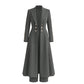 ⏰  Sconto del 50% di cambio stagione – qualità a metà prezzo! ✨Elegante set autunnale da 2 pezzi per donna con cappotto retrò a maniche lunghe e pantaloni essenziali