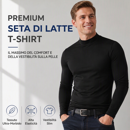 🔥 Fino al 50% di sconto 🔥Maglia da uomo a collo alto slim fit