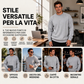 ⏰  Sconto del 50% di cambio stagione – qualità a metà prezzo! ✨Maglione da uomo a maniche lunghe, lavorazione a trecce, con scollo rotondo
