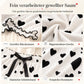 🔥Prodotto popolare! ✨Set pigiama da donna a due pezzi a costine con top con spalline e stampa a cuori e pantaloni lunghi - Abbigliamento da casa