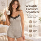 🔥🦋 Tutina da notte in pizzo con schiena a farfalla per donna – Biancheria intima elegante, aderente e comoda