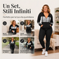 Set da 2 pezzi con felpa con cappuccio e pantaloni da donna