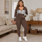 Set da 2 pezzi con felpa con cappuccio e pantaloni da donna