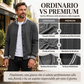 Giacca da baseball casual da uomo in jacquard