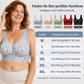 💥Di tendenza adesso!💥 Reggiseni da donna senza cuciture con pizzo floreale e supporto