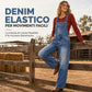 ⏰ Ultimo Giorno di Saldi – SCONTO 50% ✨Salopette denim elasticizzata da donna, jumpsuit a gamba larga con spallacci regolabili