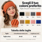 Fascia sportiva larga in maglia a coste