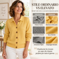 ⏰  Sconto del 50% di cambio stagione – qualità a metà prezzo! ✨Cardigan casual in maglia morbida da donna