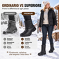 Stivali da neve impermeabili unisex con fodera in pelliccia