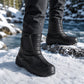 Stivali da neve impermeabili unisex con fodera in pelliccia