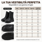 Stivali da neve impermeabili unisex con fodera in pelliccia