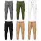 ⏰ Ultimo Giorno di Saldi – SCONTO 50% ✨Pantaloni jogger cargo da uomo casual in tinta unita