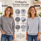 Felpa da donna casual con scollo a V e spacco
