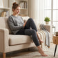 Scaldaginocchia unisex in cashmere lungo