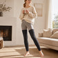 Scaldaginocchia unisex in cashmere lungo