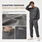⏰  Sconto del 50% di cambio stagione – qualità a metà prezzo! ✨Completo da uomo 2 pezzi con felpa jacquard con cappuccio, autunno/inverno, casual, composto da felpa con cappuccio e pantaloni della tuta