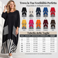 ⏰ Ultimo Giorno di Saldi – SCONTO 50% ✨Abito lungo maxi a maniche lunghe patchwork a righe da donna