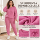 🌺👚 Conjunto casual da donna in tessuto a coste | Nessun materiale stringente, nessuna combinazione complicata – Morbido, elastico e disinvolto per il quotidiano ✨