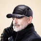 🧢🐂Nuovo cappello invernale da uomo con paraorecchie piatto in pelle di pecora