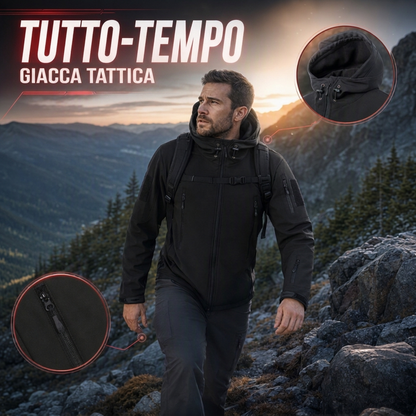 ⏰  Sconto del 50% di cambio stagione – qualità a metà prezzo! ✨Giacca da uomo impermeabile e calda per attività all'aperto