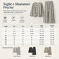 Set da donna Loungewear con top a maniche lunghe girocollo a righe, casual e ampio, e pantaloni con coulisse