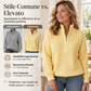 ⏰ Il conto alla rovescia è iniziato – 50% di sconto solo per altri 3 giorni! Maglione donna a maniche lunghe, con mezza zip e collo a lupo