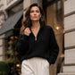 ⏰ Il conto alla rovescia è iniziato – 50% di sconto solo per altri 3 giorni! Maglione donna a maniche lunghe, con mezza zip e collo a lupo
