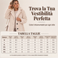 Cappotto da donna caldo in pelliccia con colletto a revers e bottoni