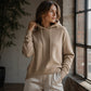 ⏰ Il conto alla rovescia è iniziato – 50% di sconto solo per altri 3 giorni! Donna Maglione Casual con Cappuccio e Coulisse