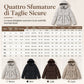 🚀 Ganz neu eingetroffen – Jetzt Versandkostenfrei!🚀Cappotto Imbottito Lungo con Cappuccio per Donna